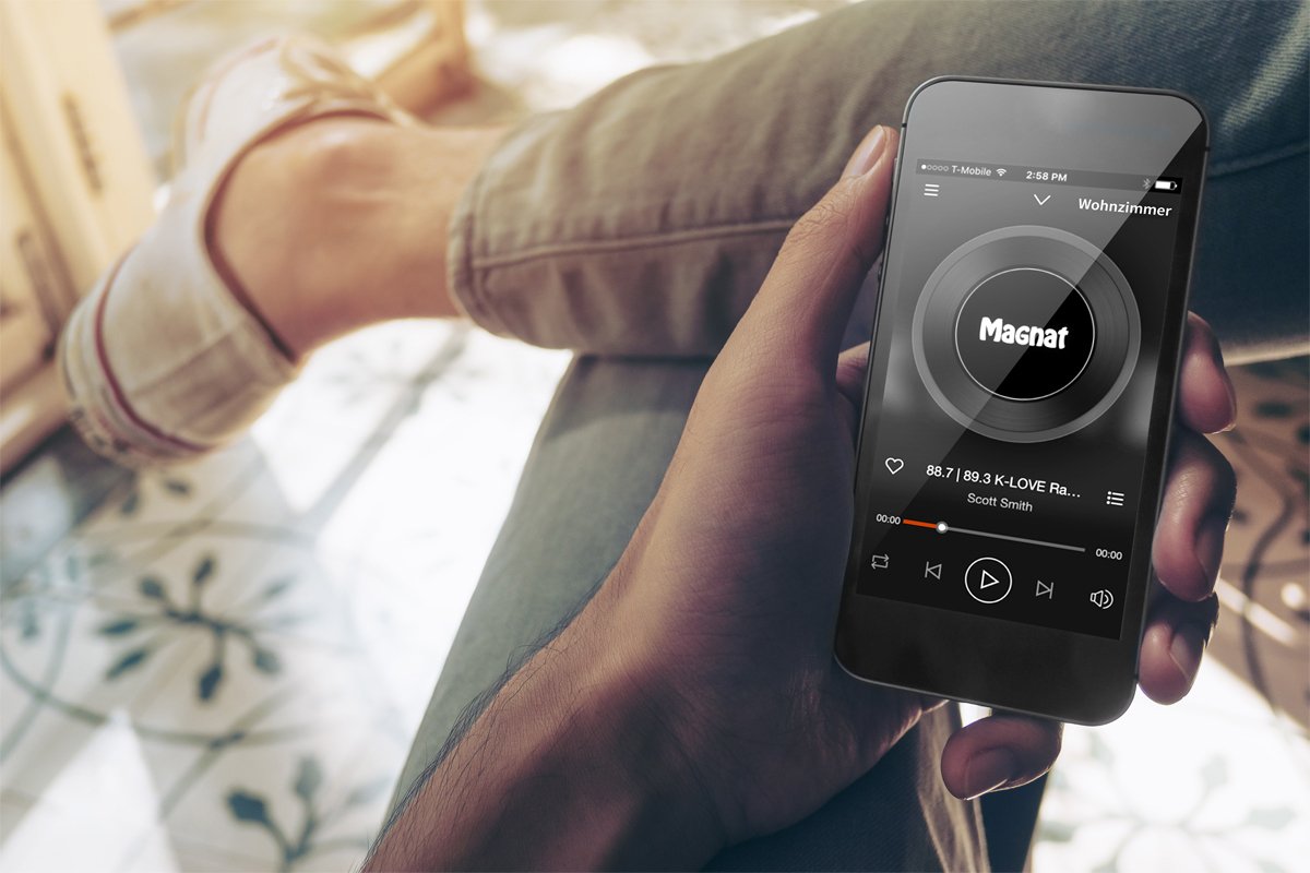 Magnat Mms 730 Reproductor De Red Dab+ Fm Usb Wi-Fi Bluetooth Negro