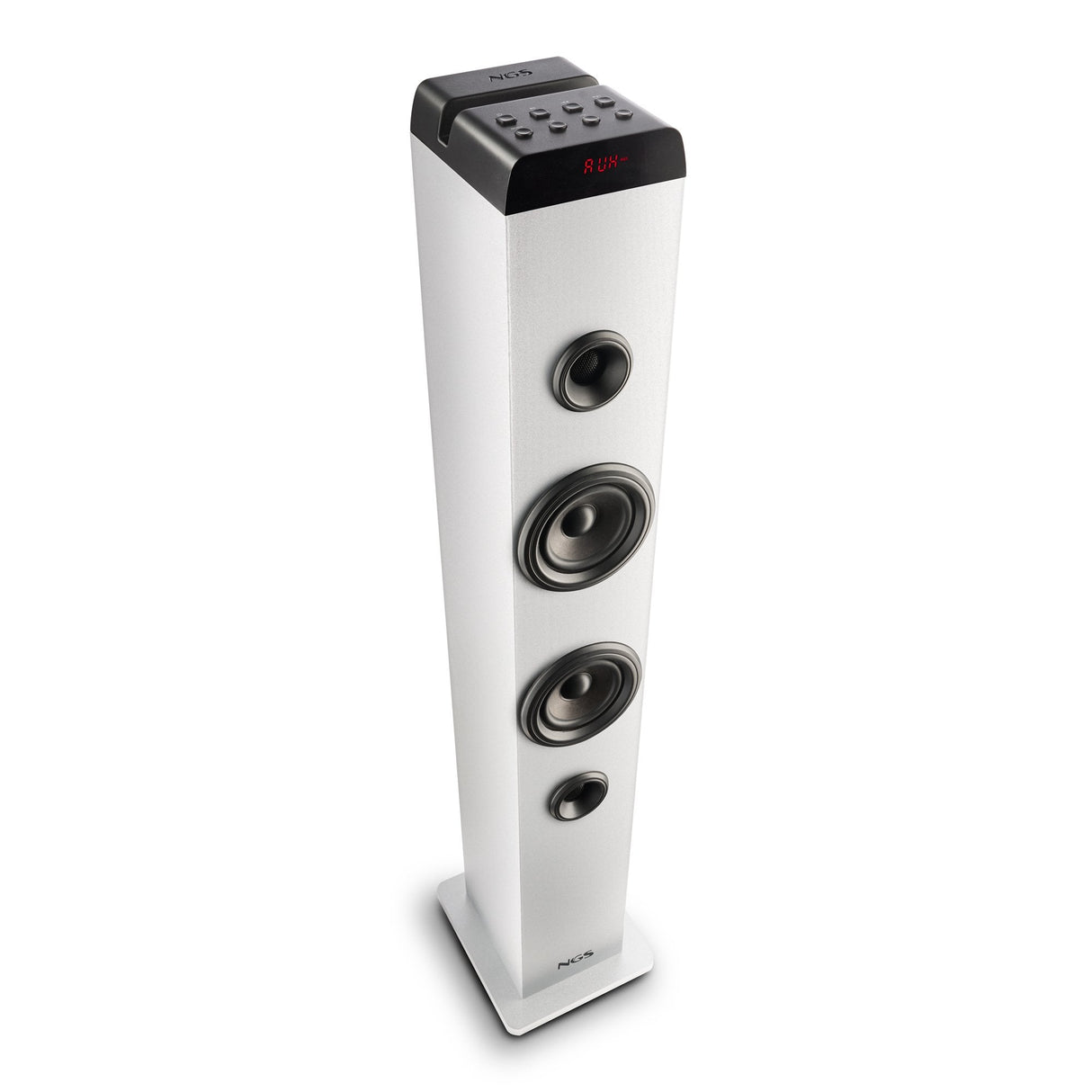Torre De Sonido Con Bluetooth Ngs Sky Charm Pro 50w 2.0 Blanca