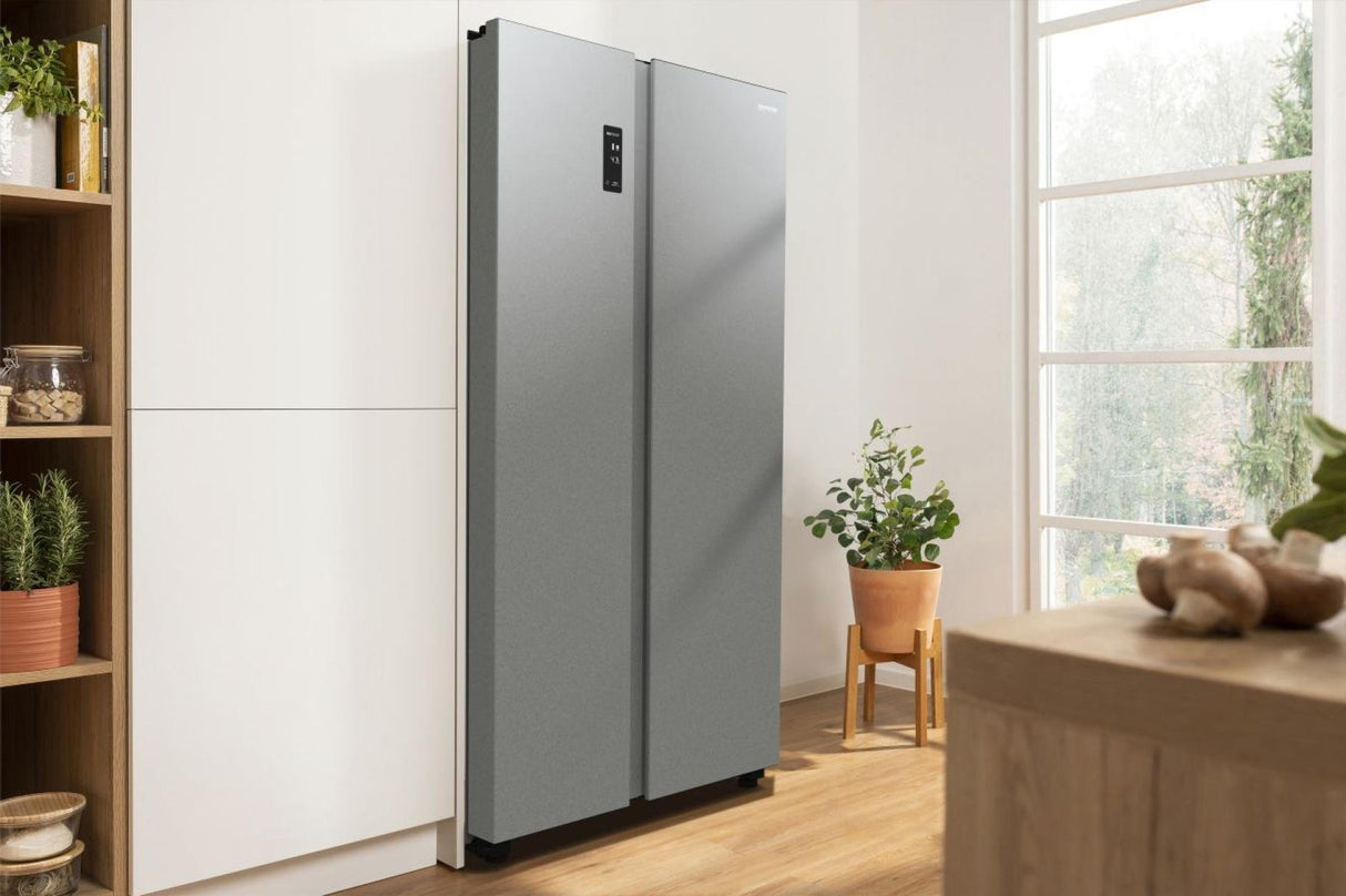 EAN 3838782684449 - Gorenje NRR9185EAXL nevera puerta lado a lado Independiente 550 L Gris imagen 21