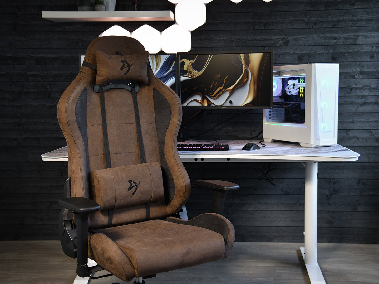 Silla Gaming Arozzi Torretta Supersoft - Marrón