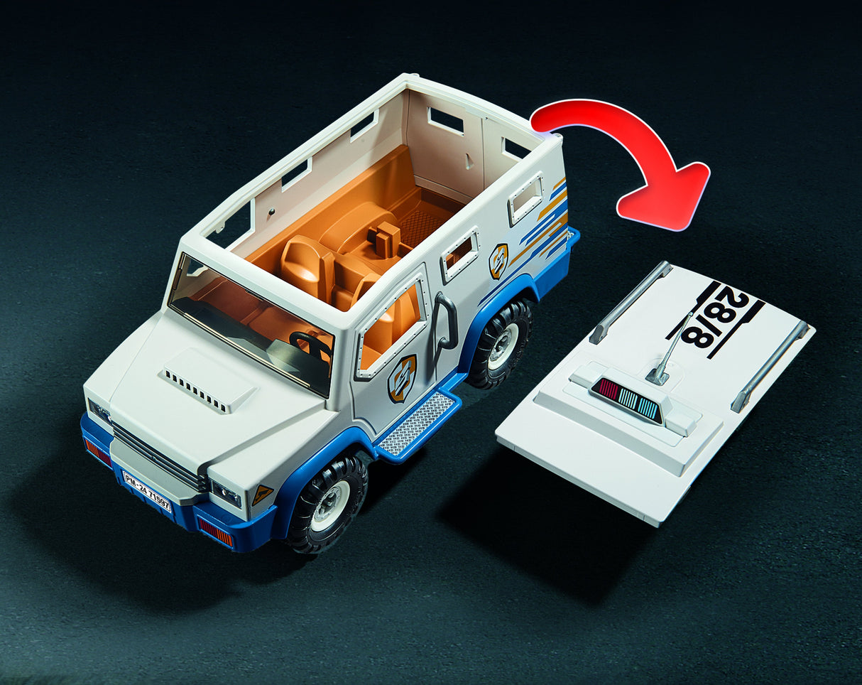 Playmobil 71597 Action Heroes Geldtransporter 71597