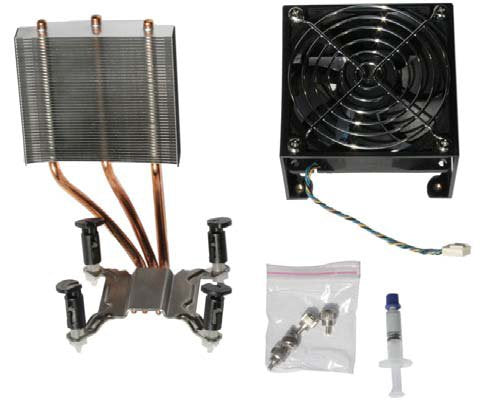 Shuttle Pm65 Sistema De Refrigeración Para Ordenador Procesador Refrigerador De Aire 9,2 Cm Negro