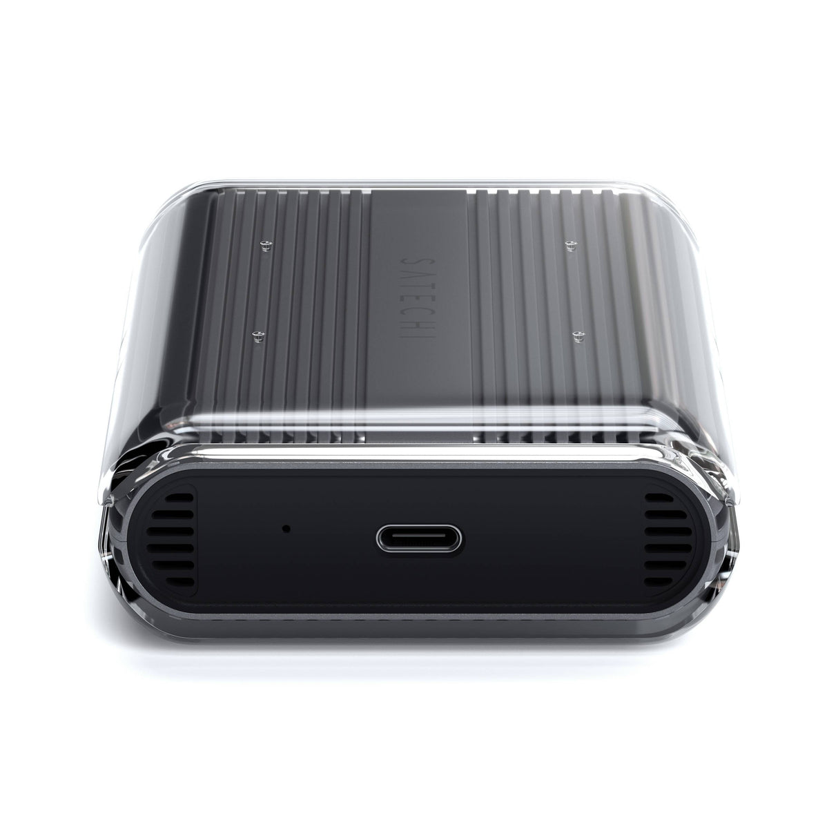 Usb4 Nvme Ssd Pro Ssd Enclosure Grey, Transparent