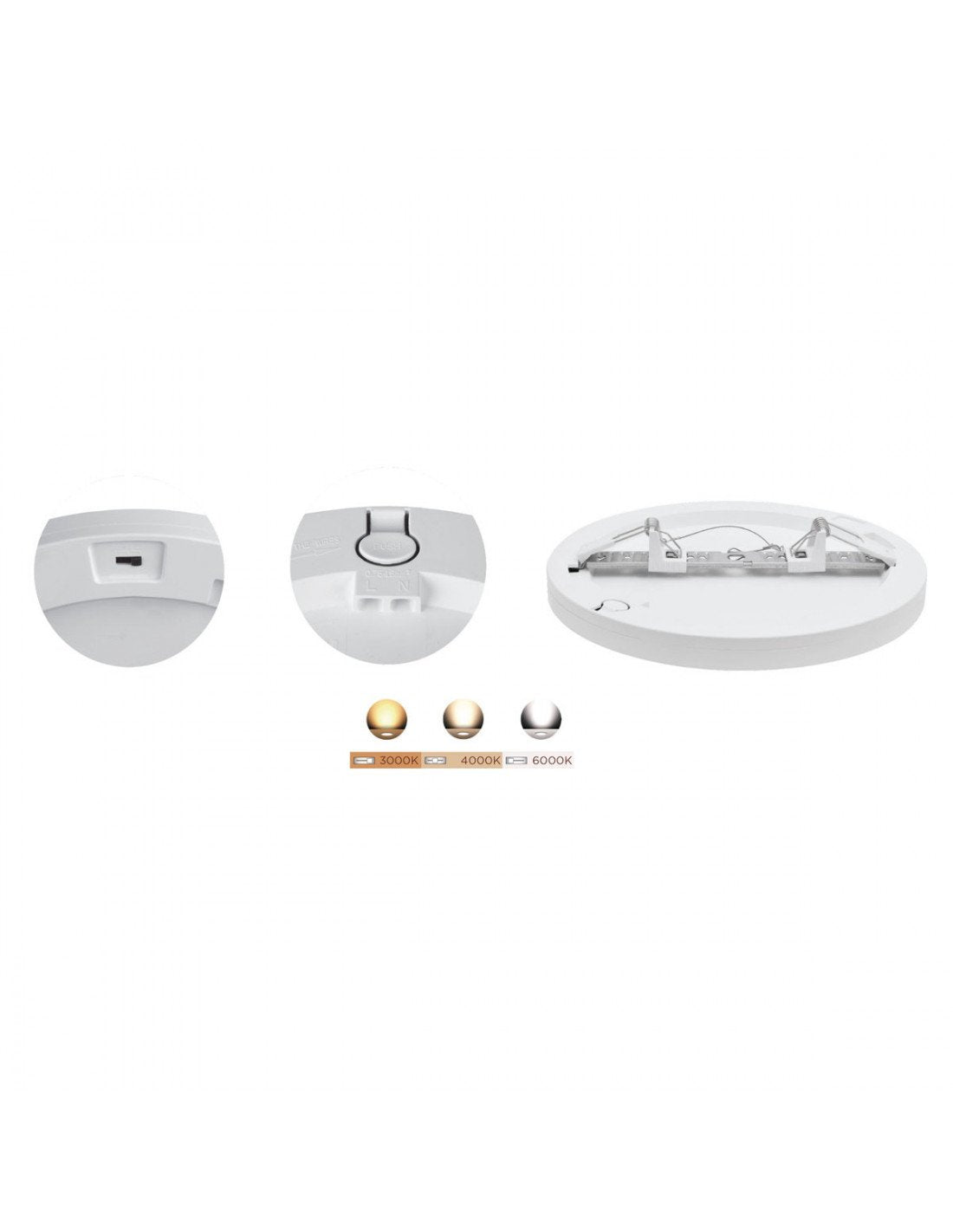 EAN 8426801160569 - Muvit MIOCLA003 iluminación inteligente Luz de techo inteligente Wi-Fi 30 W imagen 5