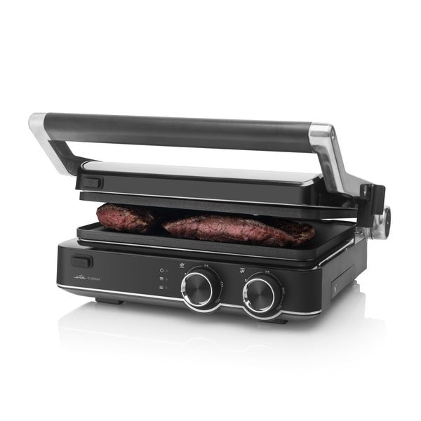 Eta Eta515690000 Gril Chef Electric Contact Grill, 2000 W, Removable Drip Tray With A Volume Of 0.25 L, 2 Separate Thermostats - Temperature
