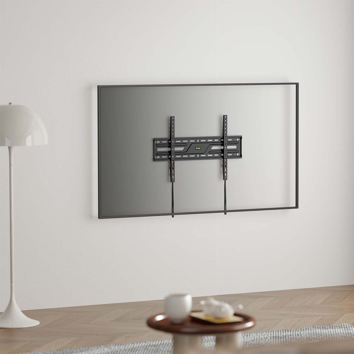 Aisens Soporte Eco Ultra Delgado Para Monitor/Tv 75kg De 37-86, Negro