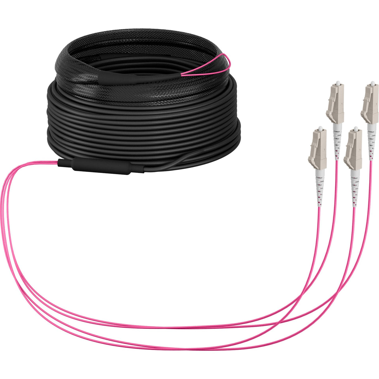Efb Trunkcable U-Dq Zn Bh 4g 50 125, Lc Lc Om4 30m
