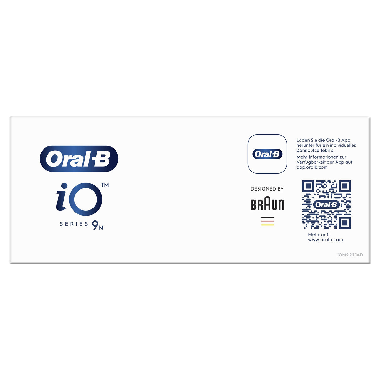 Cepillo Dental Electrico Braun Oral-B Io Serie 9n Color Rosa