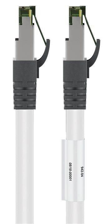 Goobay Cable De Red Cat8.1 S/Ftp (Pimf) Blanco , 25cm