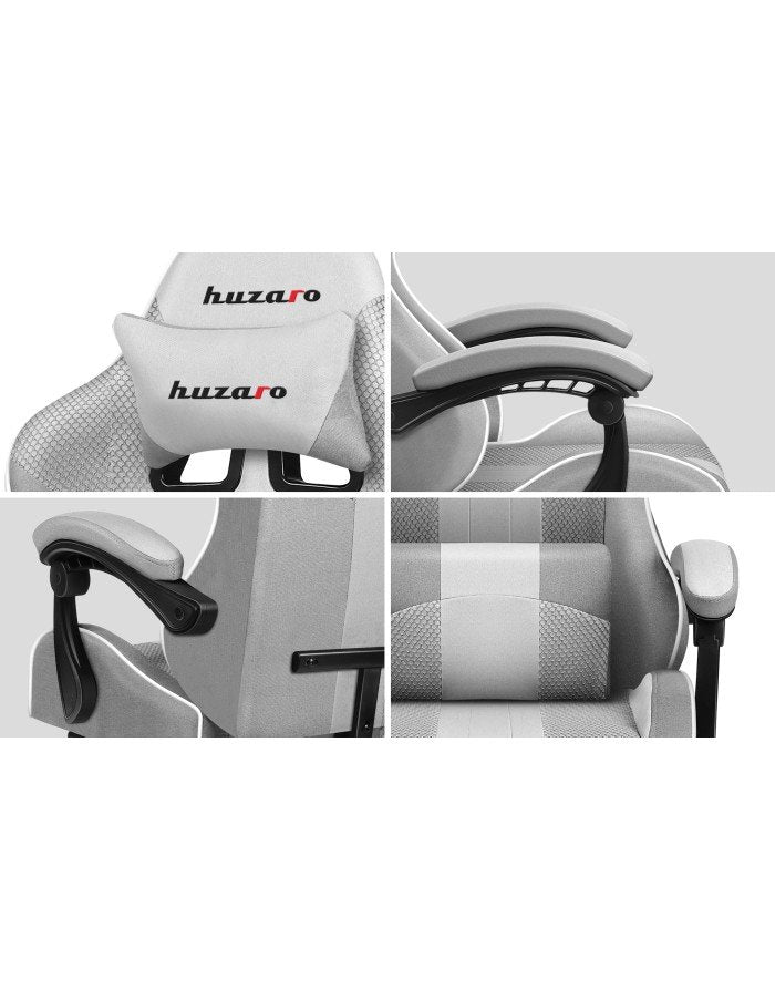 EAN 5903796011371 - Huzaro FORCE 4.7 Silla para videojuegos de PC Asiento (de seguridad) de butaca Gris imagen 16