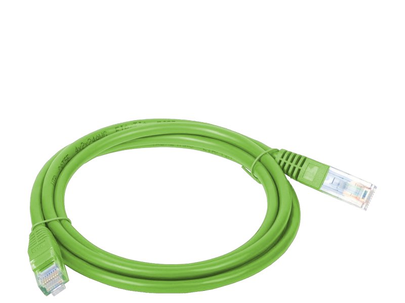 EAN 5901738551770 - Alantec KKU5ZIE0.5 cable de red Verde 0,5 m Cat5e U/UTP (UTP) imagen 1