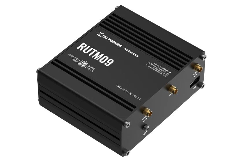 EAN 4779051840472 - Teltonika RUTM09 router Gigabit Ethernet Negro imagen 3