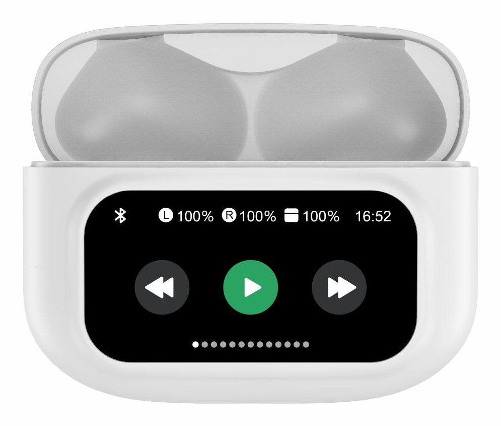 Denver Twd-305 Tw Bt Earbuds/Ladecase M. Touchscreen Weiá