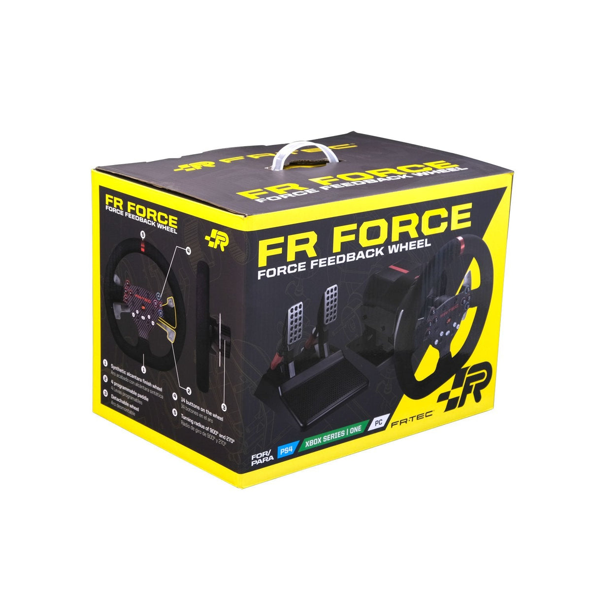 Volante Fr-Force Racing Pc-Ps4-Xbsx-X1