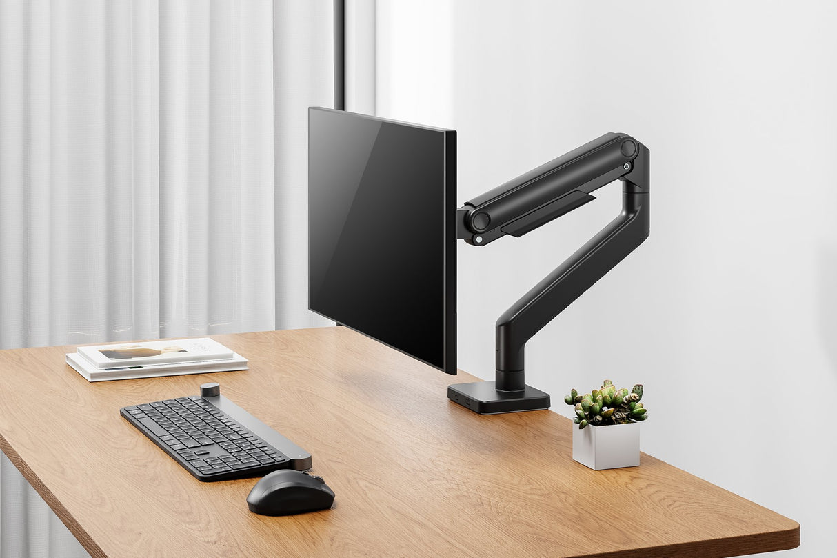 EAN 4016032505914 - Digitus DA-90473 soporte para monitor 124,5 cm (49") Escritorio Negro imagen 2