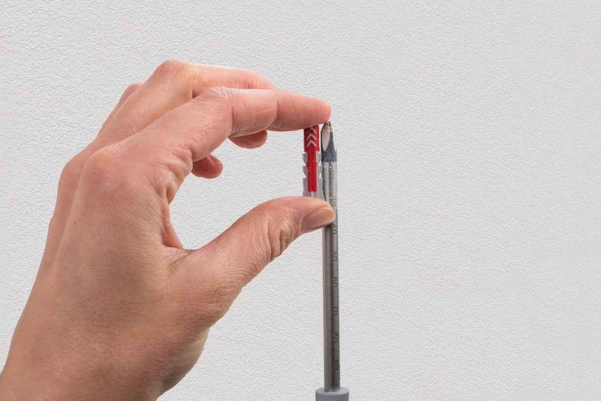 Juego De Perforadores Para Tacos Wiha Softfinish, Destornillador Rojo/Gris, 6 Mm, Incl. 41289