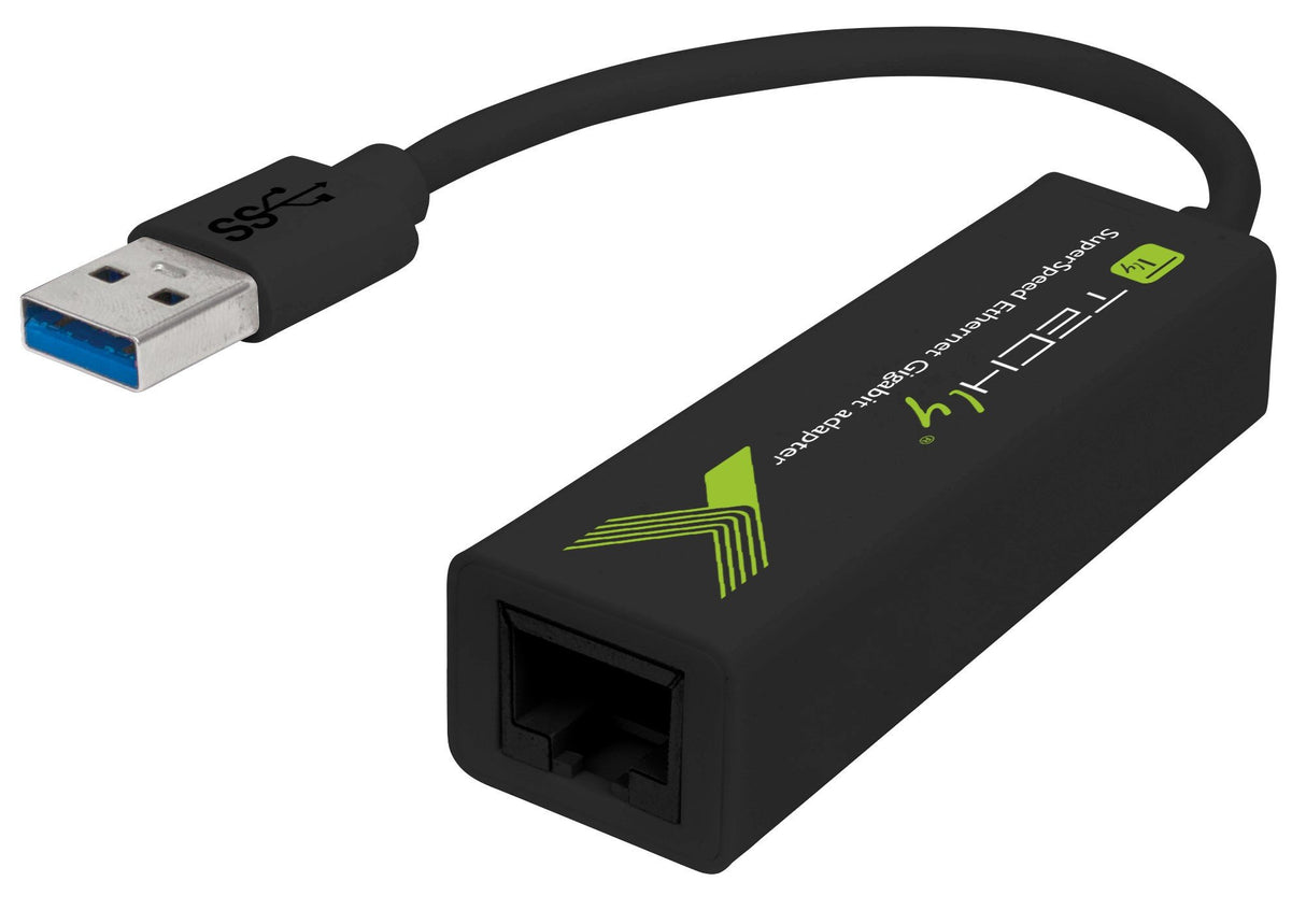 EAN 8051128109467 - Techly IDATA USB-ETGIGA3T2 RJ-45 USB 2.0 Type-A Negro imagen 1