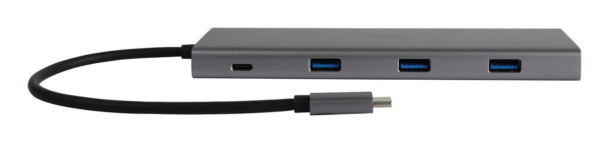Deltaco 12in1 Usb-C Dockingstation 4k Uhd/60hz 85w Silber