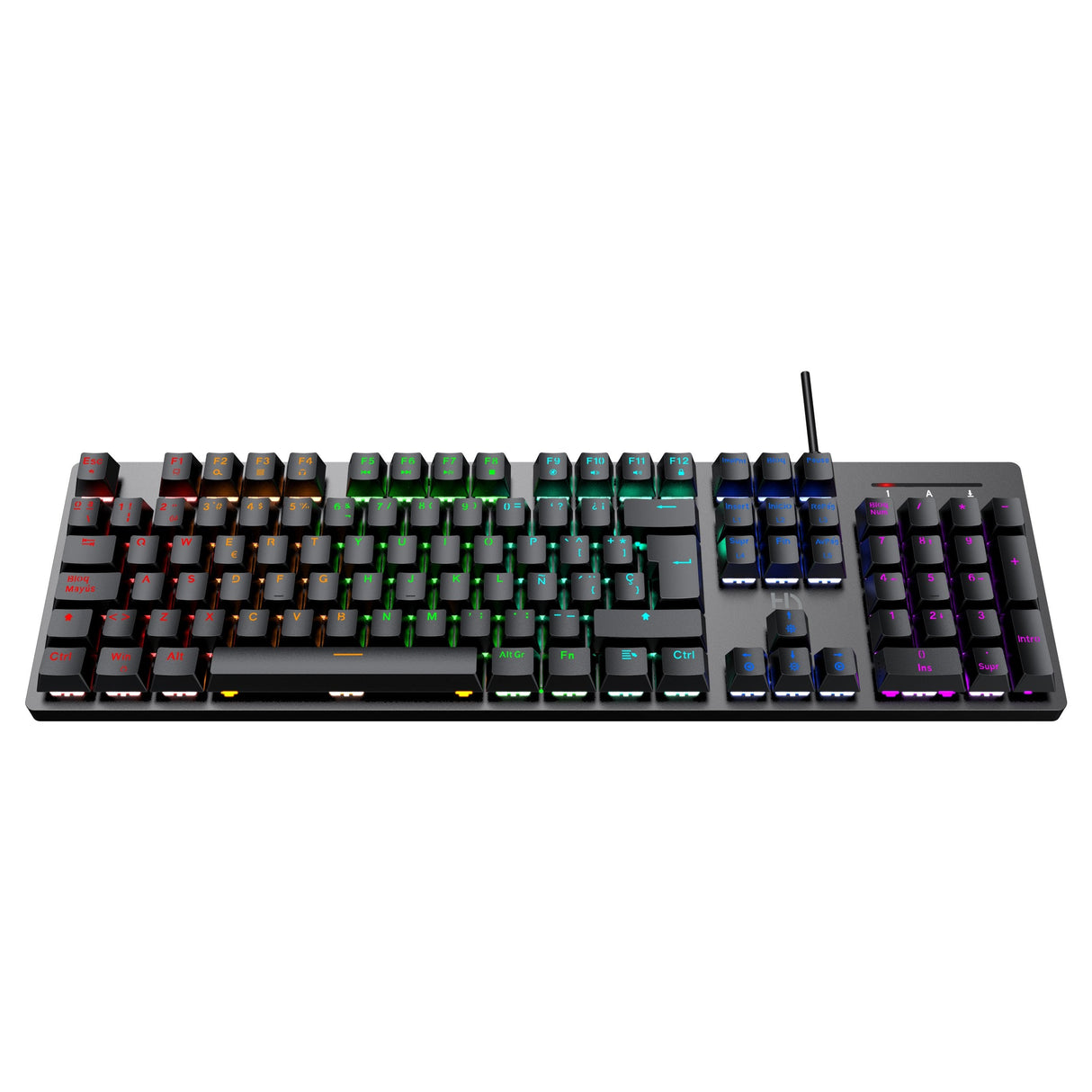 Hiditec Combo Gaming Gk400 Tecl+Rat+Alfombrilla