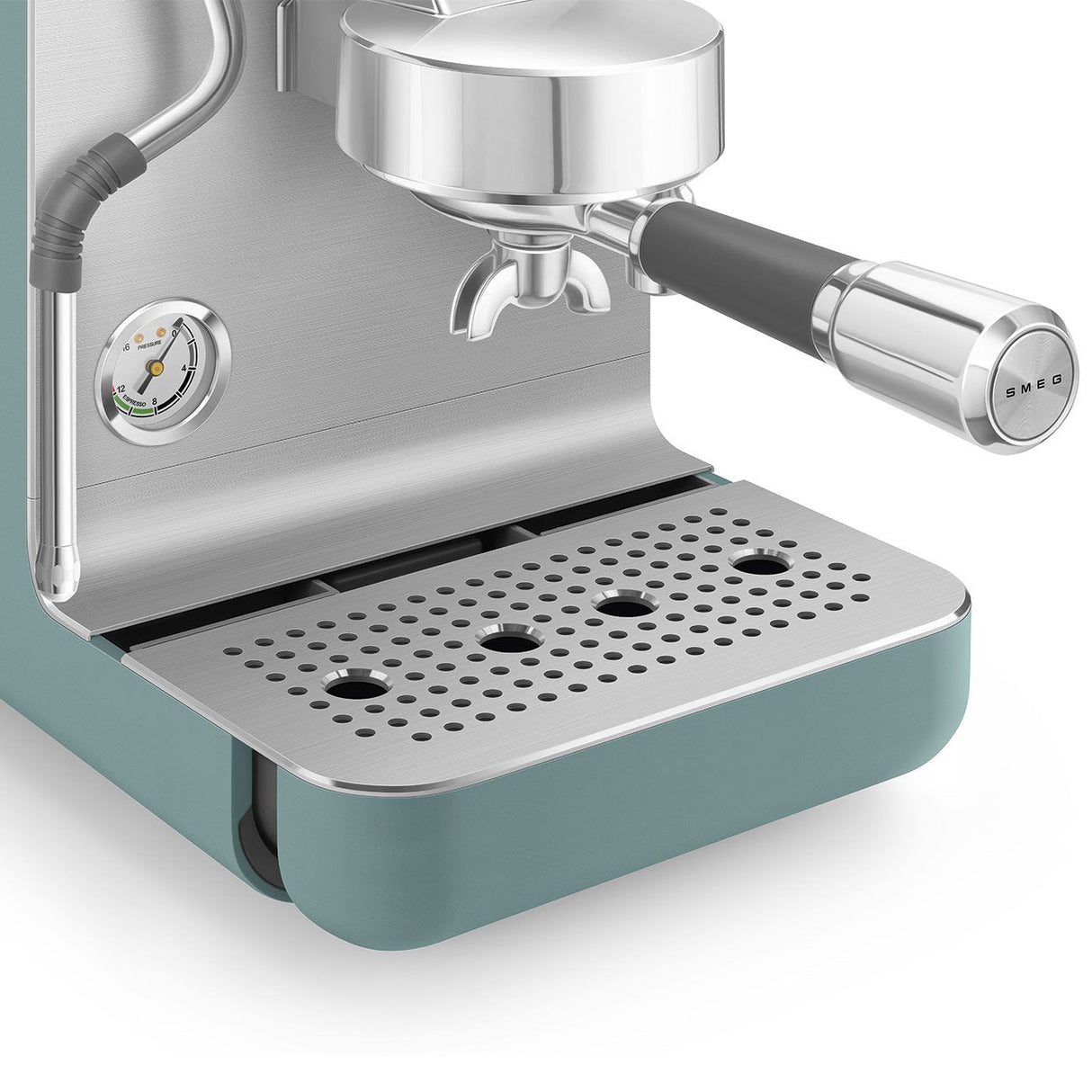 Smeg Espresso Coffee Machine Collection Emerald Green Emc02egmeu