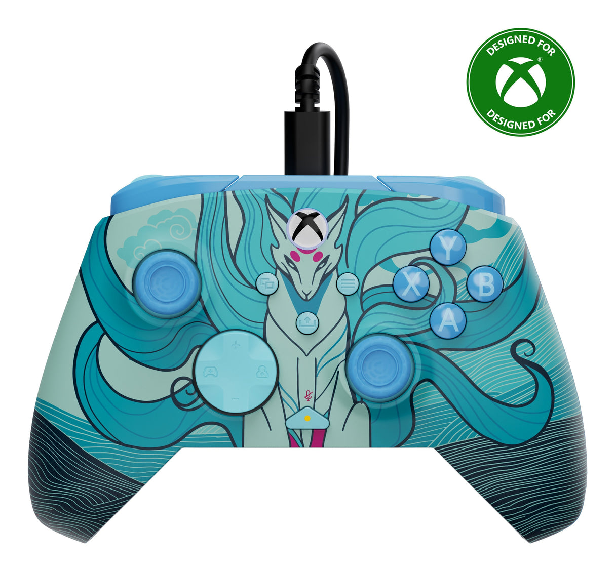 Turtle Beach Rematch Advanced Wired Blue Kitsune (Xbs, Pc)