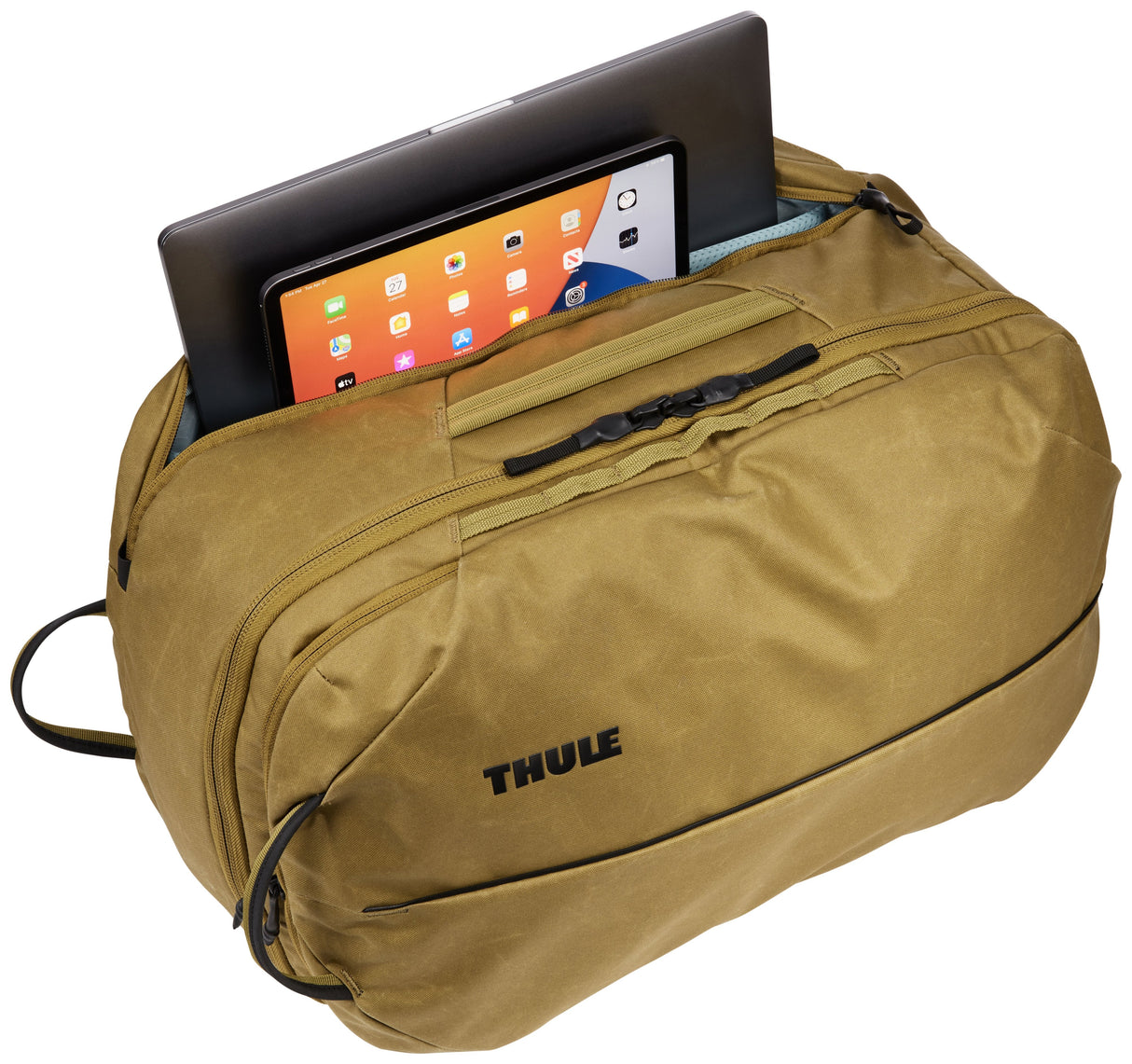 EAN 0085854252089 - Thule Aion TATB140 - Nutria Bolsa de viaje Estructura blanda Caqui 40 L Poliéster imagen 11