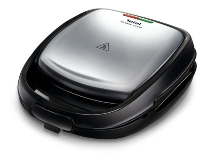 Sandwichera Tefal Sw341d12, 700 W Negro, Acero Inoxidable