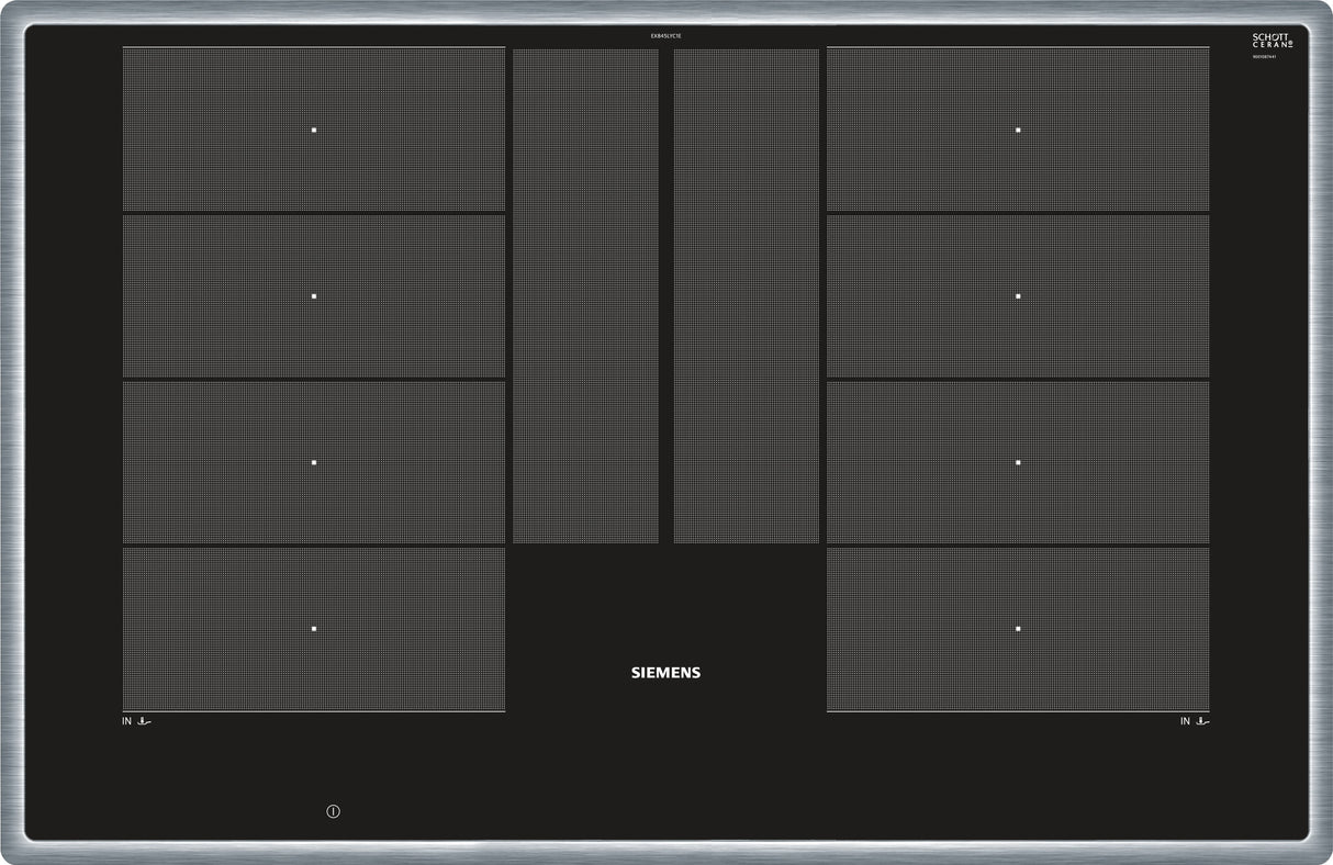 EAN 4242003716984 - Siemens EX845LYC1E hobs Negro, Acero inoxidable Integrado Con placa de inducción 4 zona(s) imagen 2