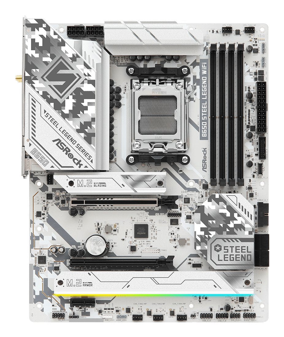 EAN 4710483944598 - Asrock B650 Steel Legend WiFi AMD B650 Zócalo AM5 ATX imagen 3