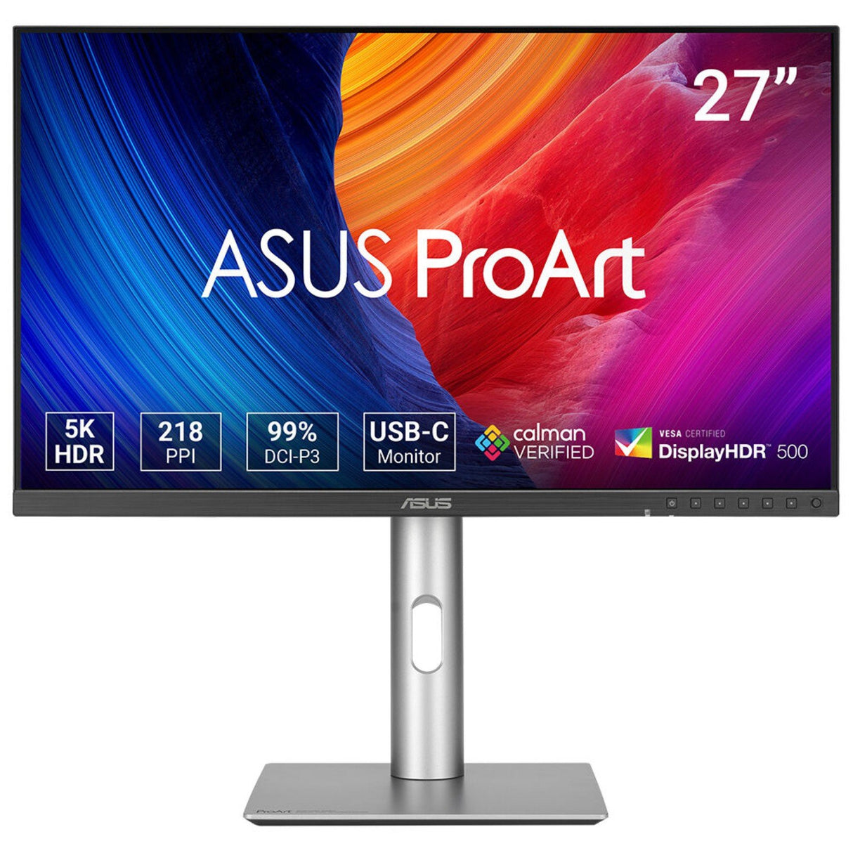 EAN 4711387628973 - ASUS ProArt PA27JCV pantalla para PC 68,6 cm (27") 5120 x 2880 Pixeles 5K Ultra HD LCD Negro imagen 1