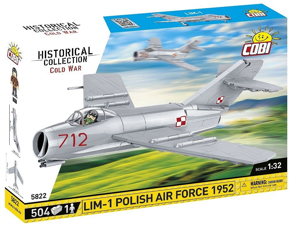 Cobi Lim-1 Polaca Air Fuerza 1952, Juguete De Construcción Cobi-5822