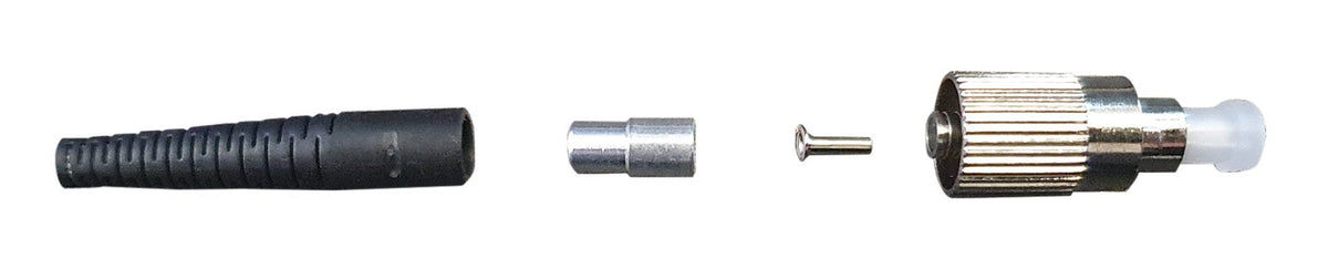 Efb Conector Macho Fc Mm 2,0mm Conector Macho (Metal) Protección Antidoblez (Rojo)