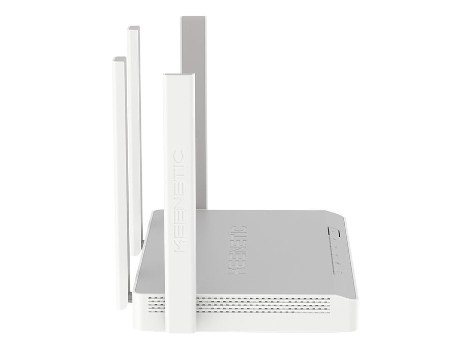 Keenetic Kn-3610 Router Inalámbrico Gigabit Ethernet Doble Banda (2,4 Ghz / 5 Ghz) Gris, Blanco