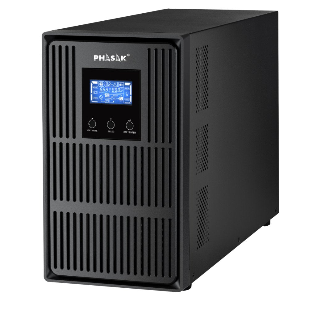 EAN 5605922004959 - Phasak PH 8030 sistema de alimentación ininterrumpida (UPS) Doble conversión (en línea) 3 kVA 2700 W 3 sa imagen 3