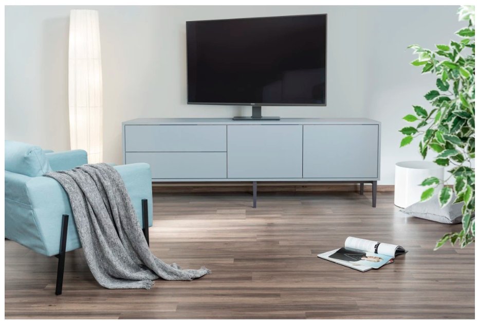 Soporte Para Tv Hama, Giratorio Y Regulable En Altura, Hasta 65"/40kg 220867