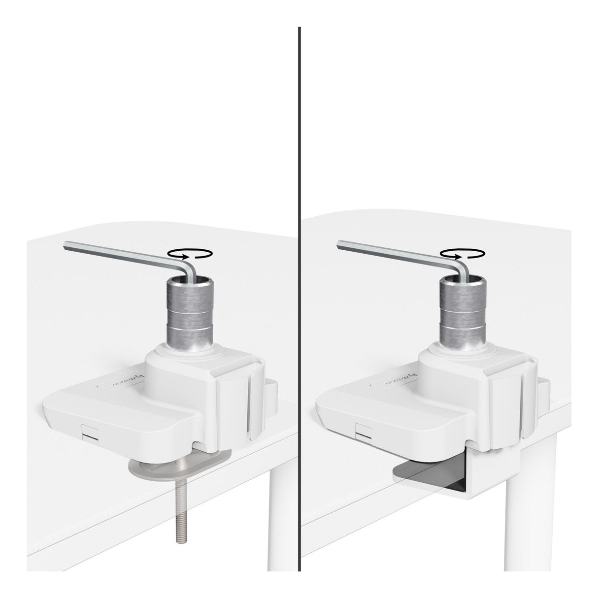 Arozzi Tis Alzare Neo Pro 17"-49" 1tft 3gelenke Max.20kg Wei