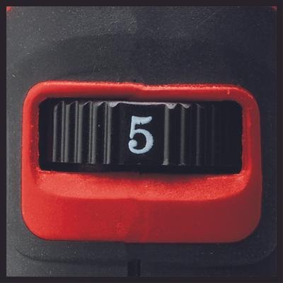 Einhell Te-Bf 18 Li-Solo, 4461000, Lima Eléctrica Rojo/Negro