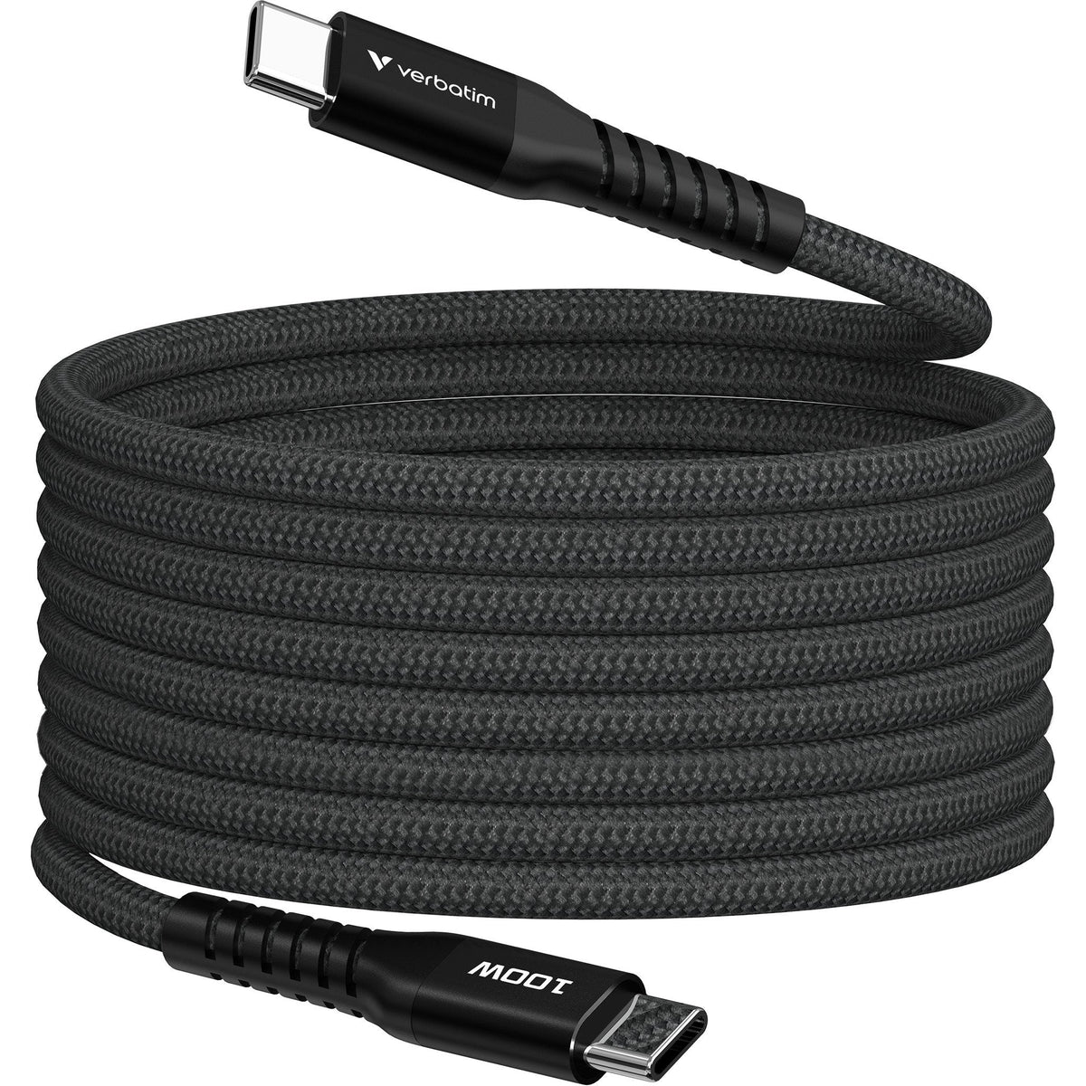 Verbatim Usb-Kabel, Usb 2.0, Usb-C/Usb-C, Nylon, Magnetic