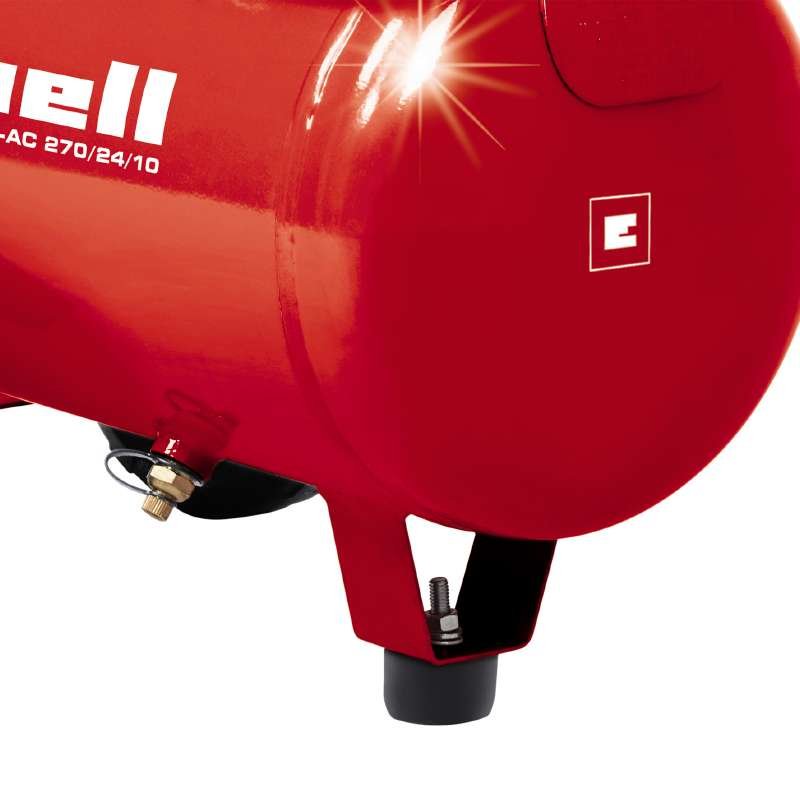 Compresor Einhell Te-Ac 270/24/10 (Rojo) 4010450