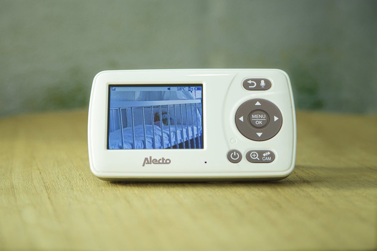 EAN 8712412585823 - Alecto DVM-71 video-monitor para bebés Gris pardo, Blanco imagen 4