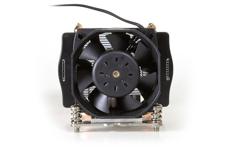 Inter-Tech A-24 Procesador Enfriador 6 Cm Aluminio, Negro