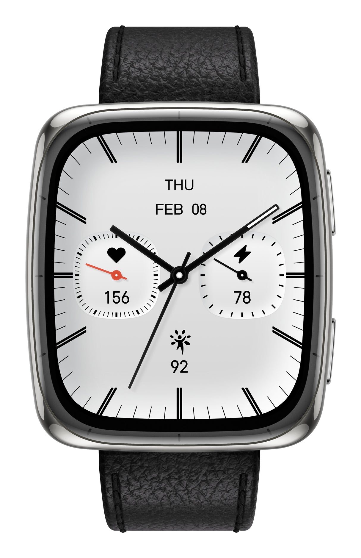 EAN 6972596108818 - Amazfit Active 2 4,45 cm (1.75") AMOLED Digital 390 x 450 Pixeles Pantalla táctil Acero inoxidable imagen 6
