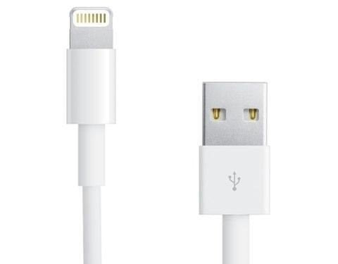Techly Usb2.0. Cable Lightning, 1 M, Blanco, Blister