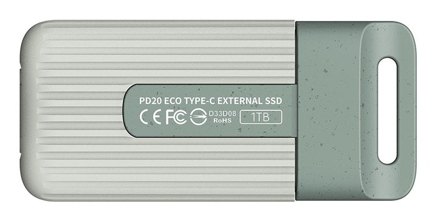 EAN 4711430803500 - Team Group PD20 ECO Mini 1 TB USB Tipo C 3.2 Gen 2 (3.1 Gen 2) Gris, Turquesa imagen 4