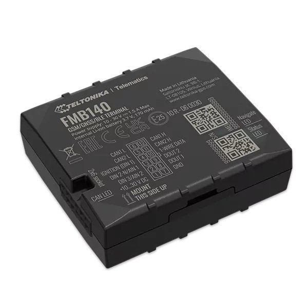 Teltonika · Tracker Gps · Fmb140 · Fahrzeug · Gnss/Gsm/Ble 4.0 · All-Can 300