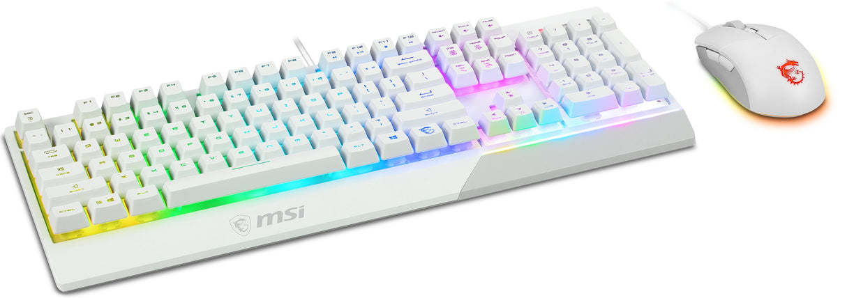 EAN 4719072813895 - MSI VIGOR GK30 teclado Ratón incluido Juego USB QWERTY Internacional de EE.UU. Blanco imagen 3