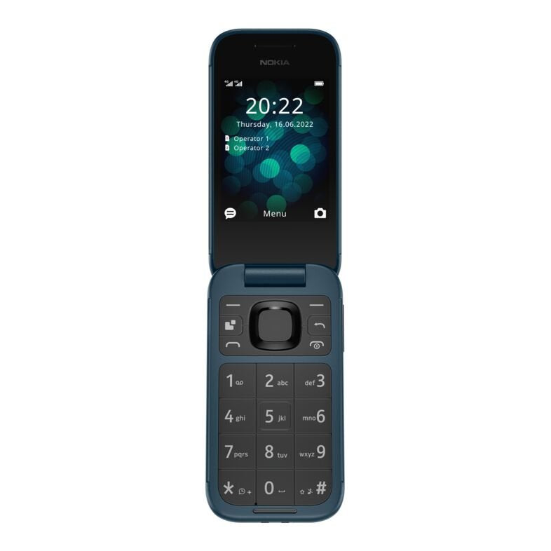 EAN 6438409077509 - Nokia 2660 Flip 7,11 cm (2.8") 123 g Azul Característica del teléfono imagen 1