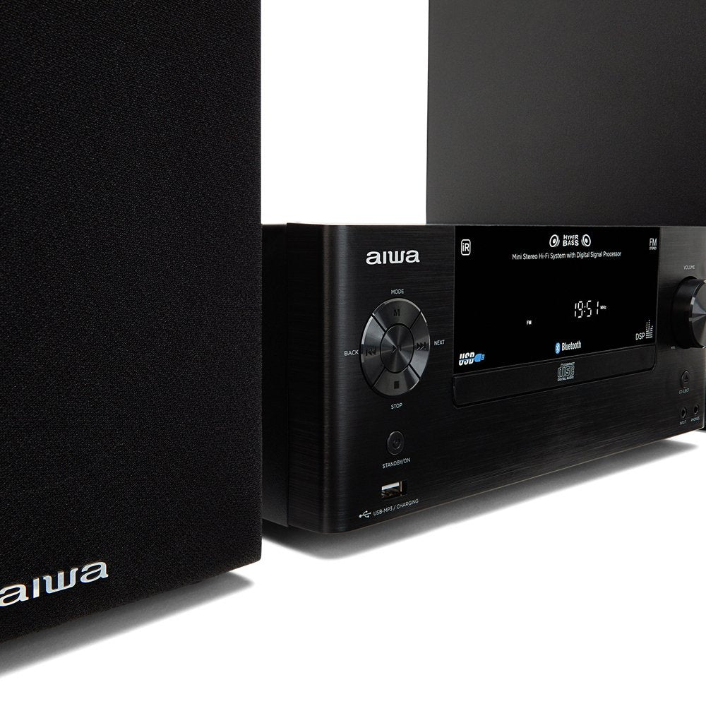 EAN 8435256898002 - Aiwa MSBTU-500 sistema de audio para el hogar Microcadena de música para uso doméstico 50 W Negro imagen 6