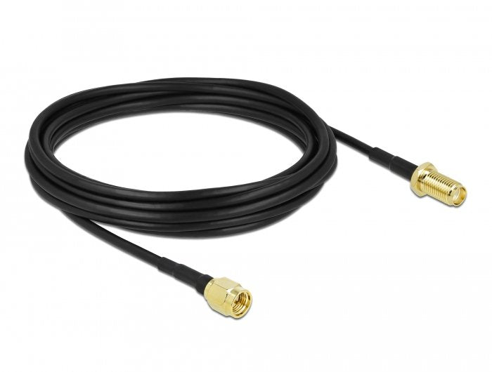 Delock 90441 Cable De Antena De Macho Sma A Hembra Sma Lmr/Cfd100 5 M Low Loss
