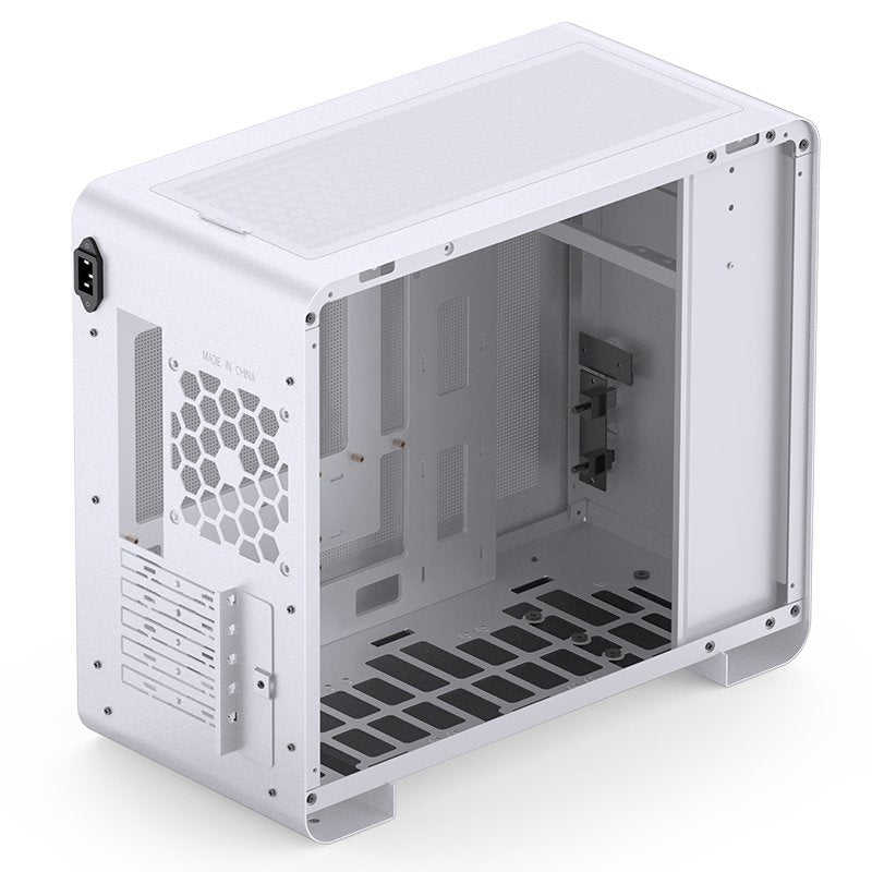 Jonsbo U4 Mini Micro-Atx-Carcasa, Tempered Glass - Blanco